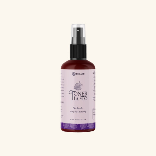 Toner tía tô / hoa hồng Cỏ Lành